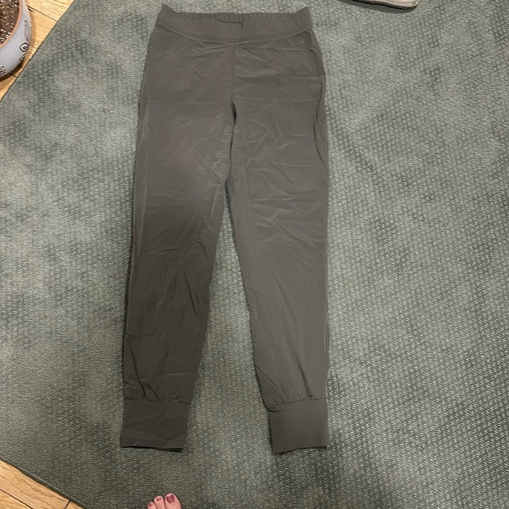 Army green nike joggers, size small, never worn